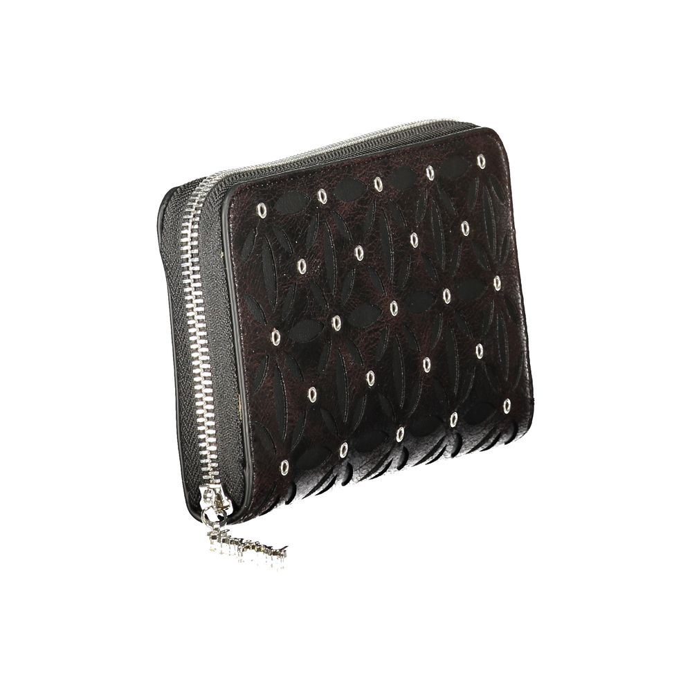 Desigual Black Polyethylene Wallet