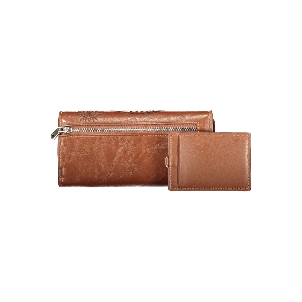 Desigual Brown Polyethylene Wallet