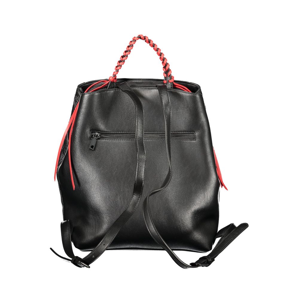 Desigual Black Polyethylene Backpack