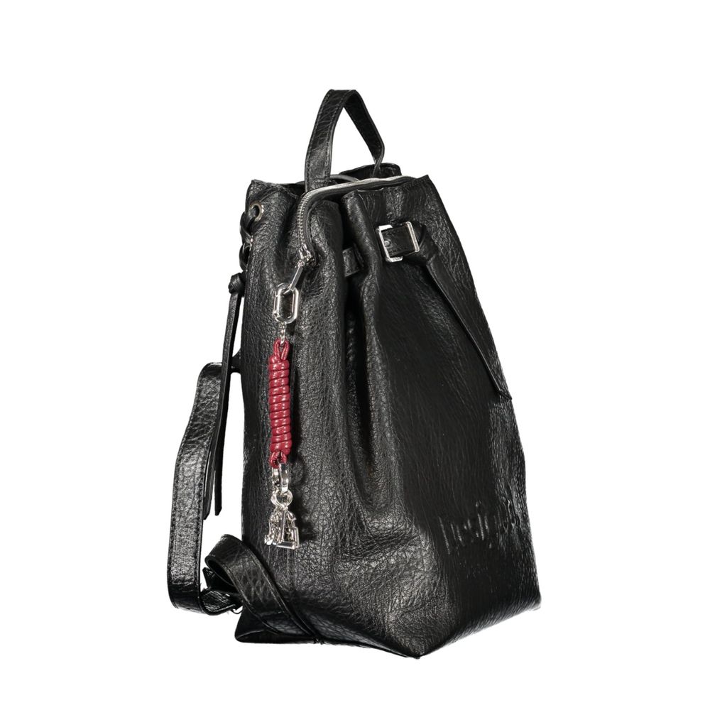 Desigual Black Polyethylene Backpack