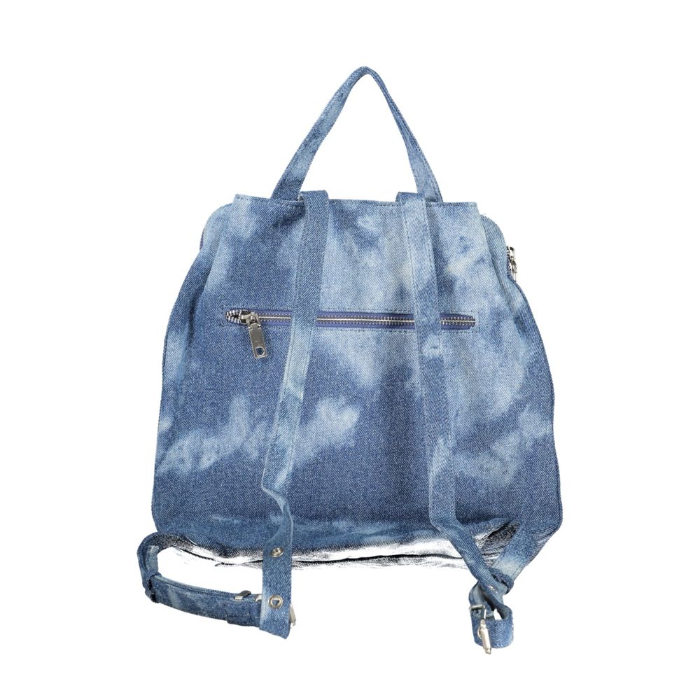 Desigual Blue Cotton Backpack