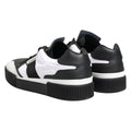 Dolce & Gabbana Black White MIAMI Low Top Men Sneakers Shoes