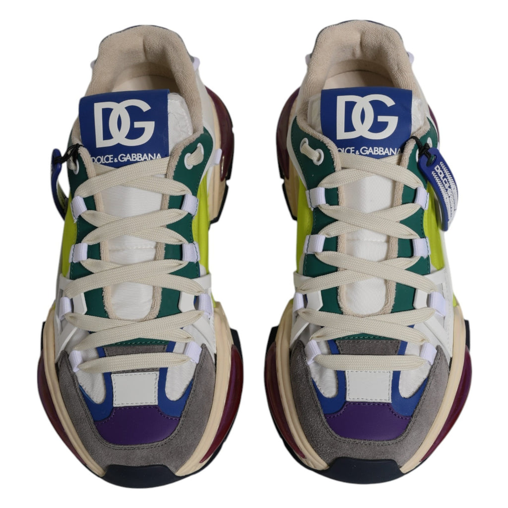 Dolce & Gabbana Multicolor Airmaster Low Top Sneakers Shoes