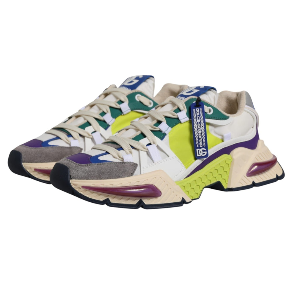 Dolce & Gabbana Multicolor Airmaster Low Top Sneakers Shoes