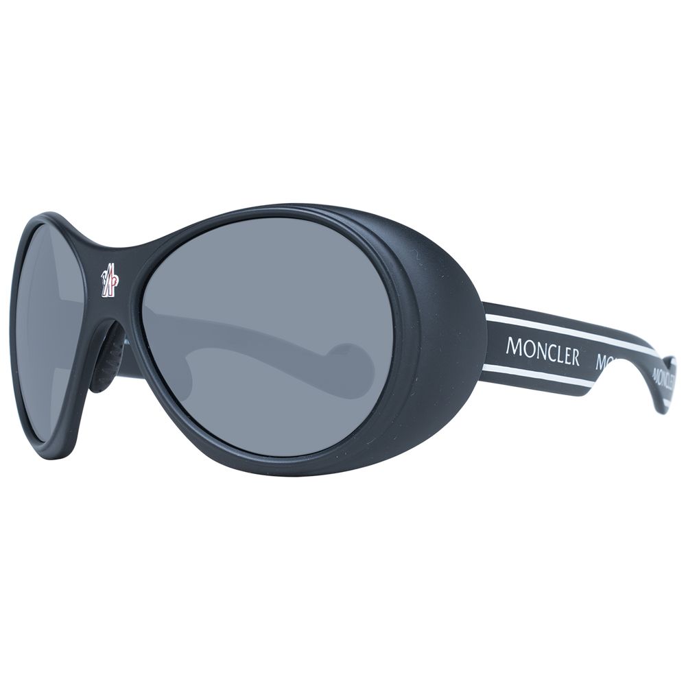 Moncler Black Plastic Sunglasses