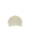 Ganni Beige Cotton Cap (Baseball Hat)