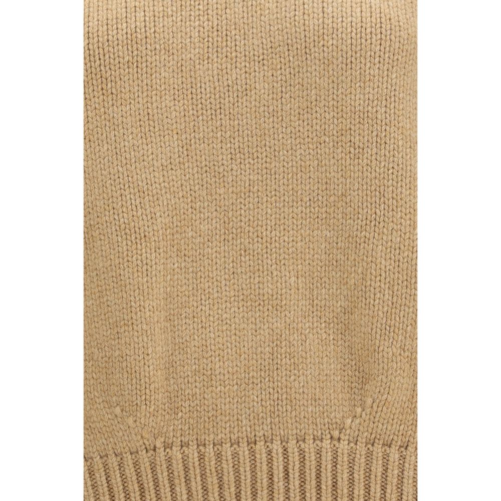 Khaite Beige Cashmere Sweater
