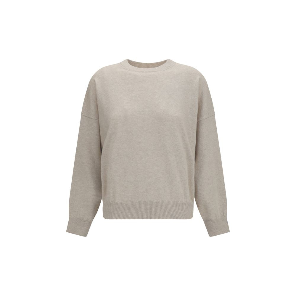 Brunello Cucinelli Beige Cashmere Sweater