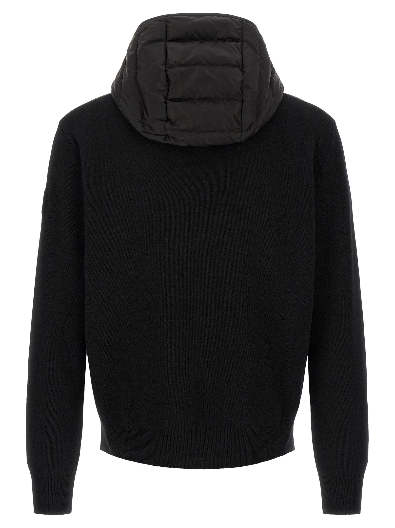 Canada Goose Black Wool Full-Length Jacket