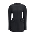Max Mara Black Polyamide Casual Dress