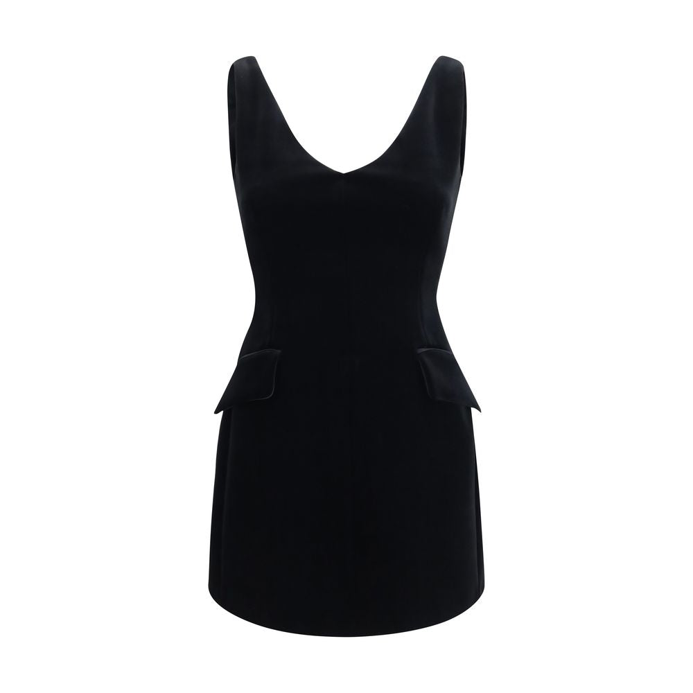 Max Mara Black Polyester Casual Dress