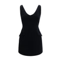 Max Mara Black Polyester Casual Dress