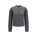 Max Mara Gray Wool Oves Aries Cardigan