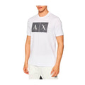 Armani Exchange White Cotton T-Shirt