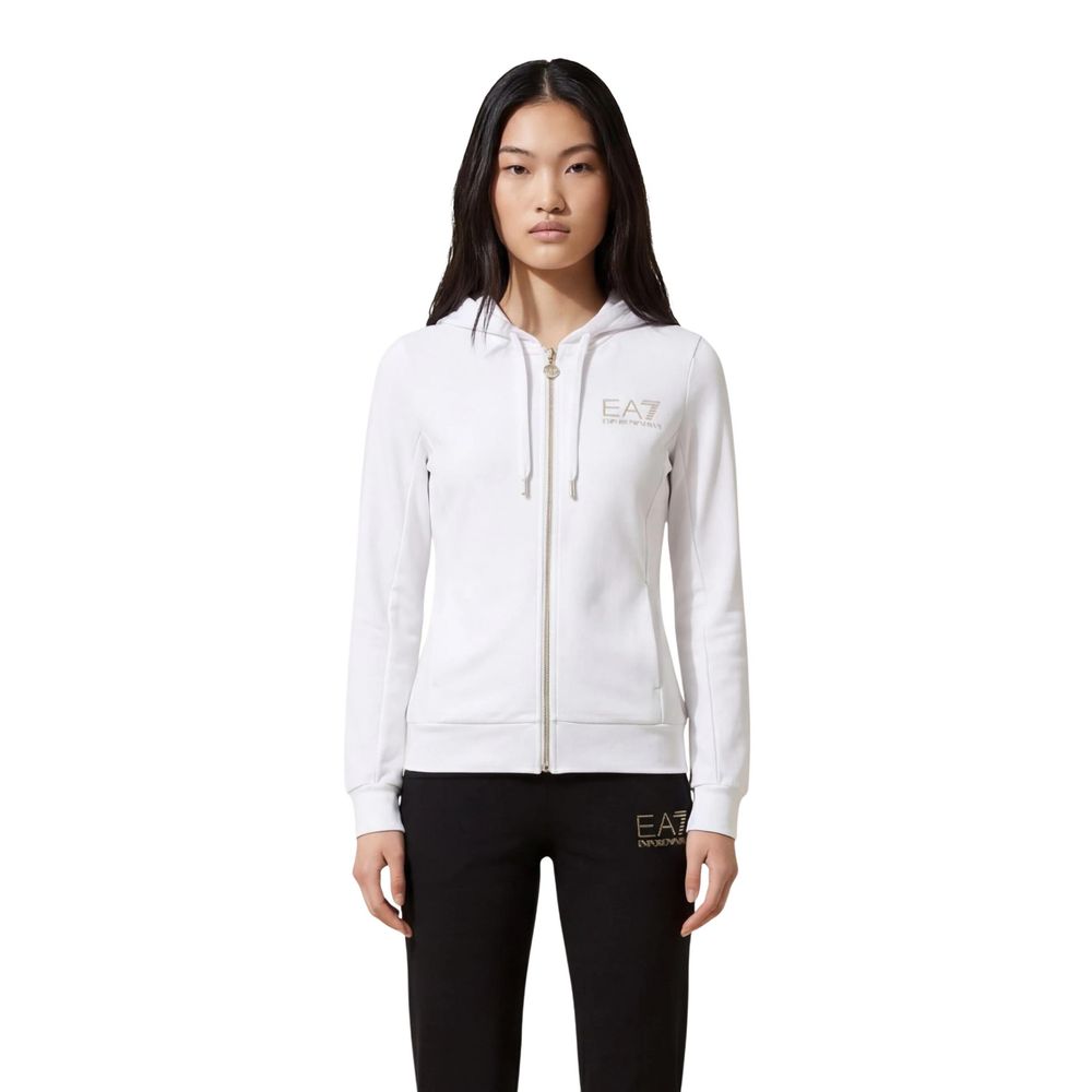 EA7 Emporio Armani Black And White Polyester Tracksuit