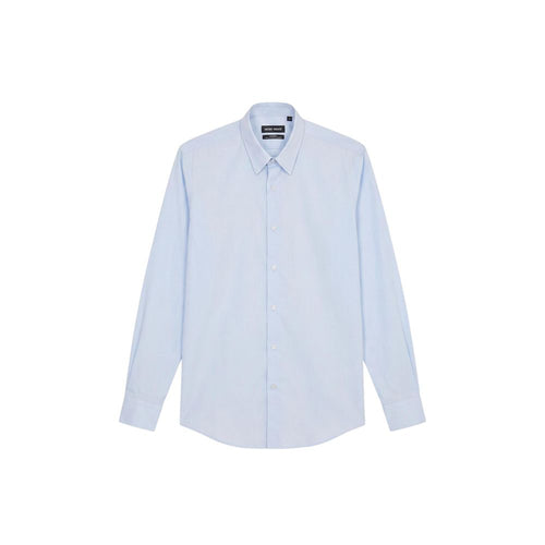 Antony Morato Blue Cotton Dress Shirt