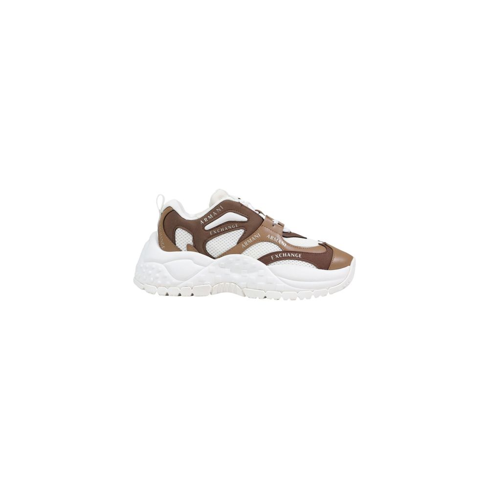 Armani Exchange Bicolor Polyester Chunky Sneakers