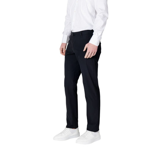 Armani Exchange Schwarze Freizeithose aus Baumwolle