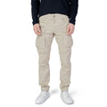 Replay Beige Cotton Cargo Pants