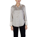 Guess Beige Polyester Blouse