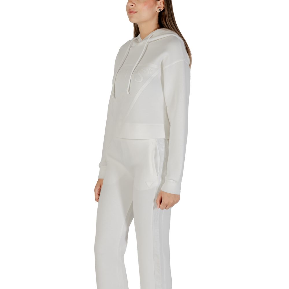 Guess Active Cream Viscose Hoodie