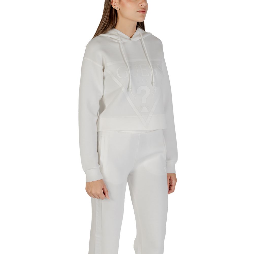 Guess Active Cream Viscose Hoodie