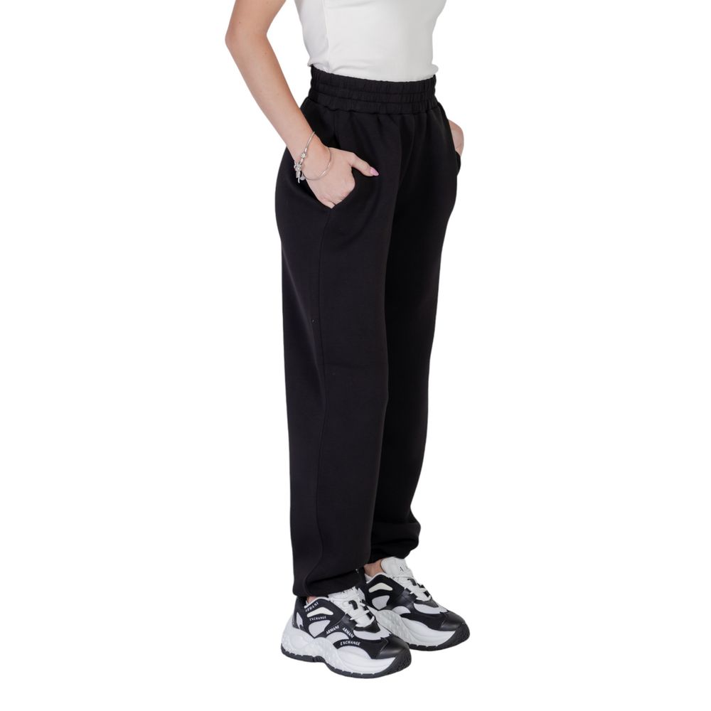 Guess Active Black Viscose Joggers (Workout Pants)