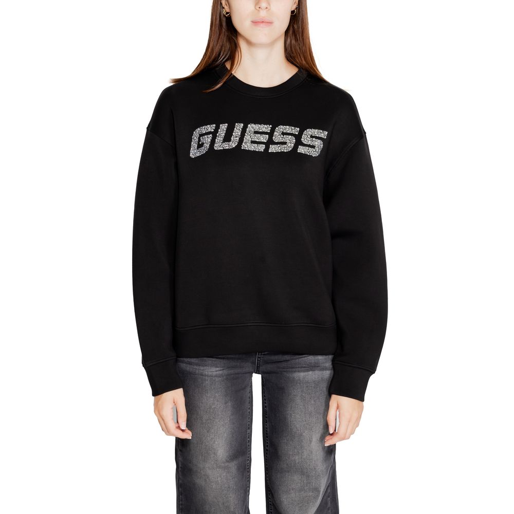 Guess Active Black Viscose Sweatshirt