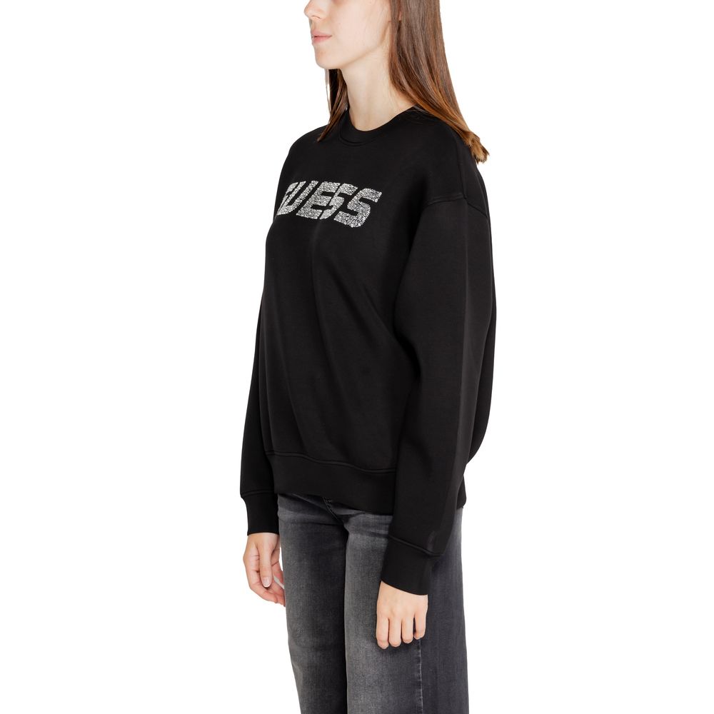 Guess Active Black Viscose Sweatshirt