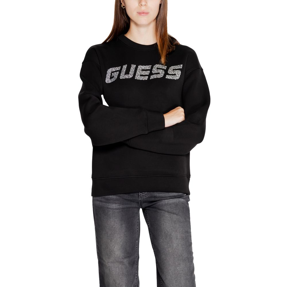 Guess Active Black Viscose Sweatshirt