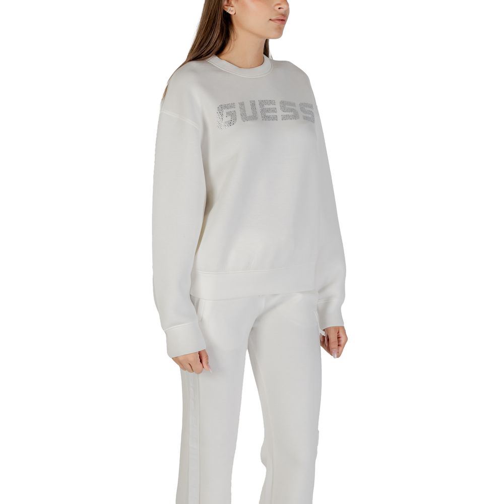 Guess Active Cream Viscose Sweatshirt