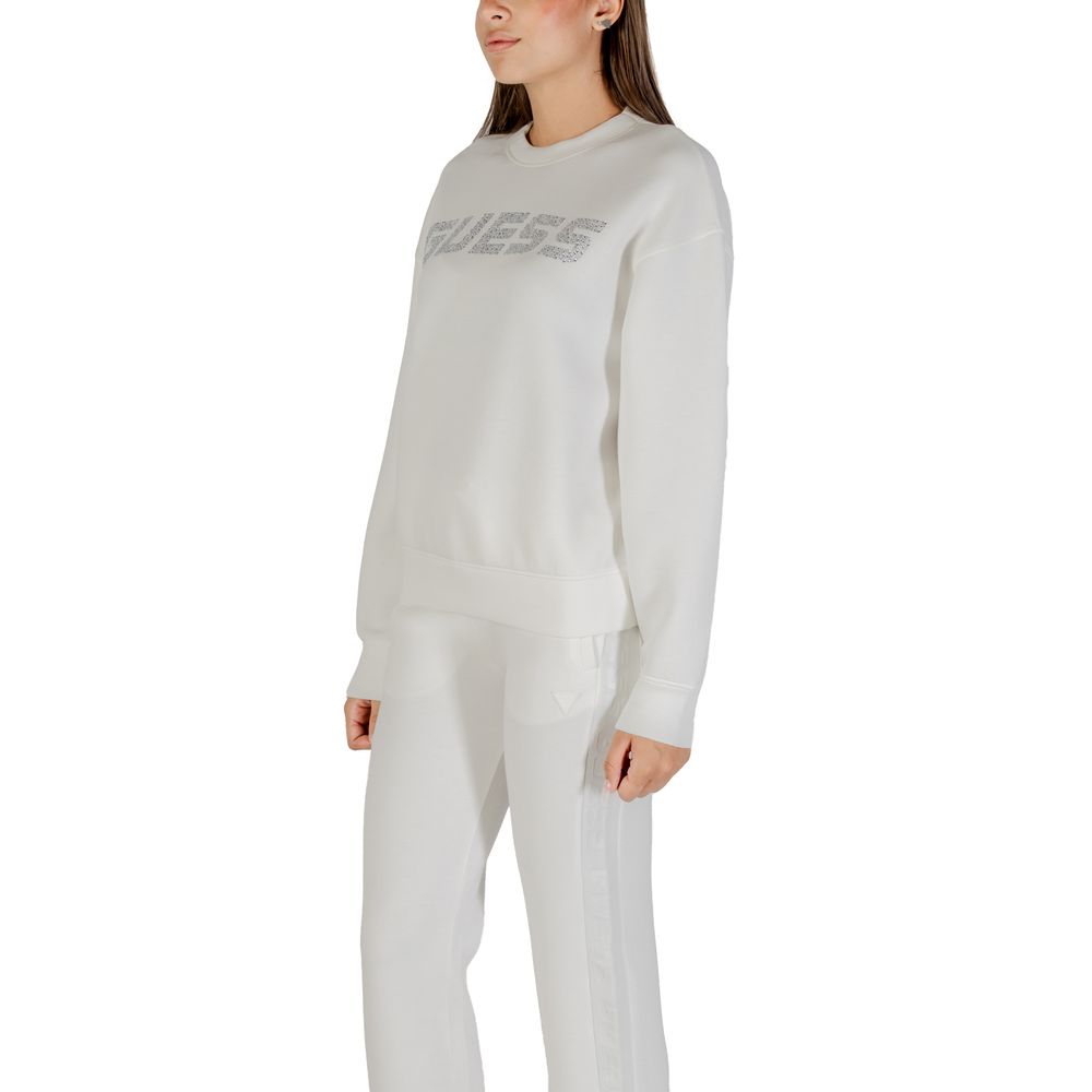 Guess Active Cream Viscose Sweatshirt