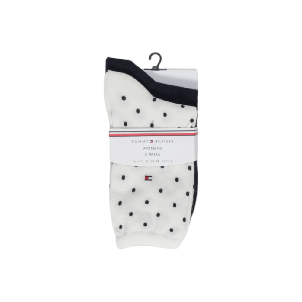 Tommy Hilfiger White Cotton Socks