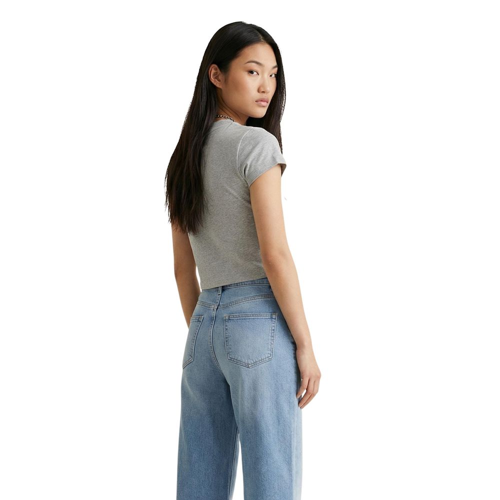 Calvin Klein Jeans Gray Cotton T-Shirt