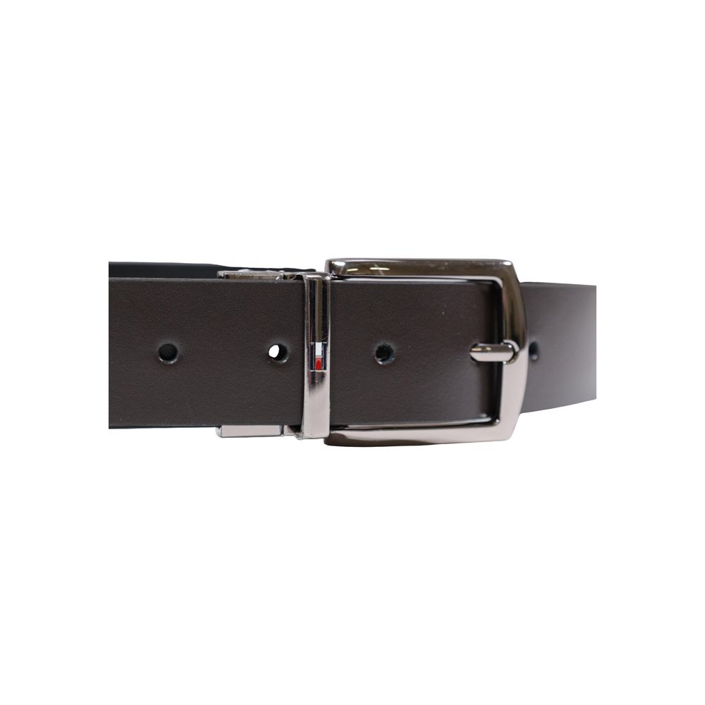 Tommy Hilfiger Brown Leather Regular Belt