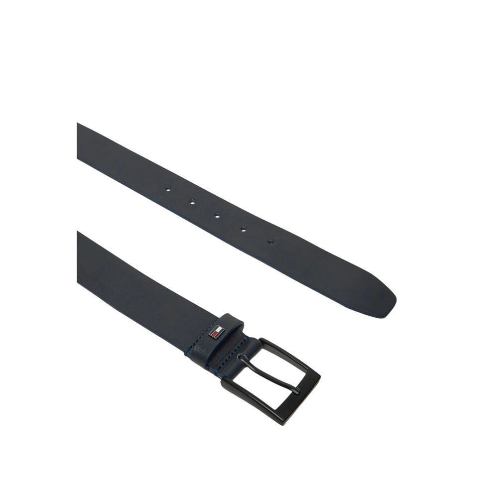 Tommy Hilfiger Blue Leather Regular Belt