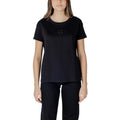 Armani Exchange Black Cotton T-Shirt