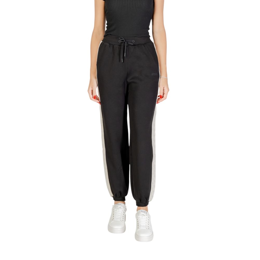 Guess Active Black Cotton Joggers (Workout Pants)