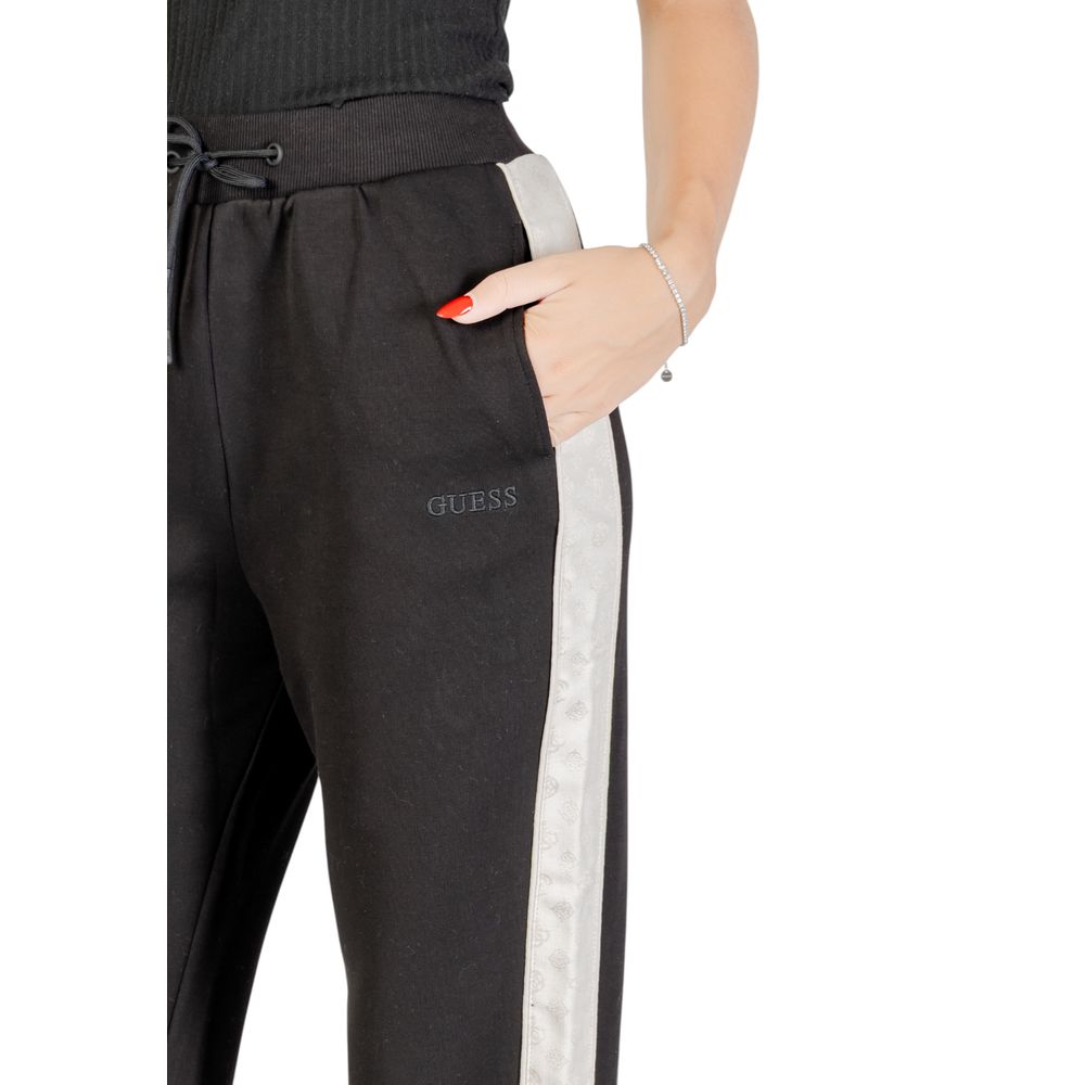 Guess Active Black Cotton Joggers (Workout Pants)