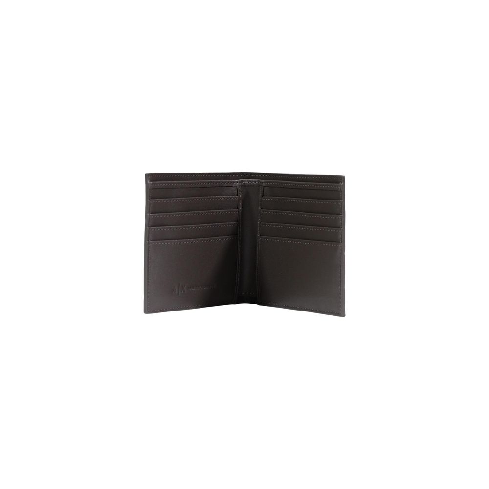 Armani Exchange Brown Polyester Cardholder