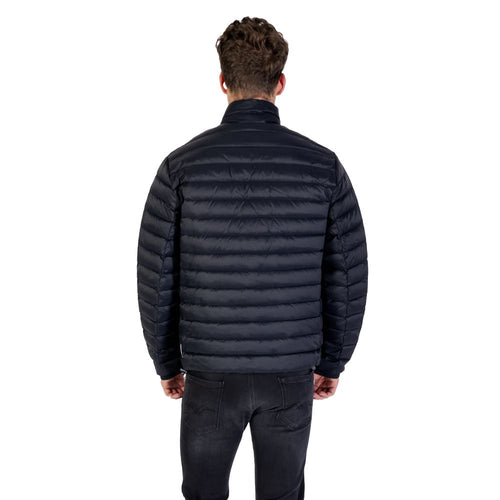 Armani Exchange Blauer Polyamid-Mantel