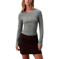 Calvin Klein Jeans Bicolor Cotton Long Sleeve T-Shirt