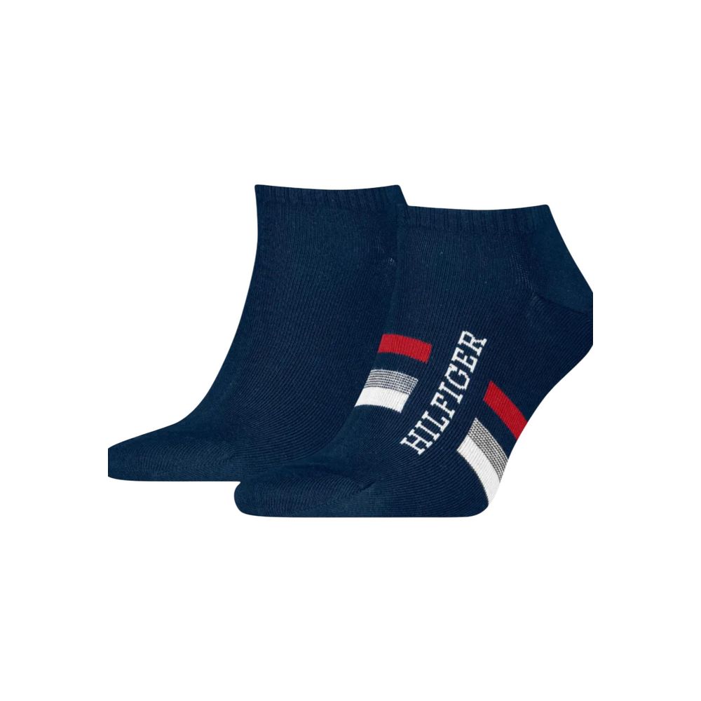 Tommy Hilfiger Blue Cotton Socks