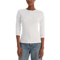 Calvin Klein Jeans White Cotton Long Sleeve T-Shirt