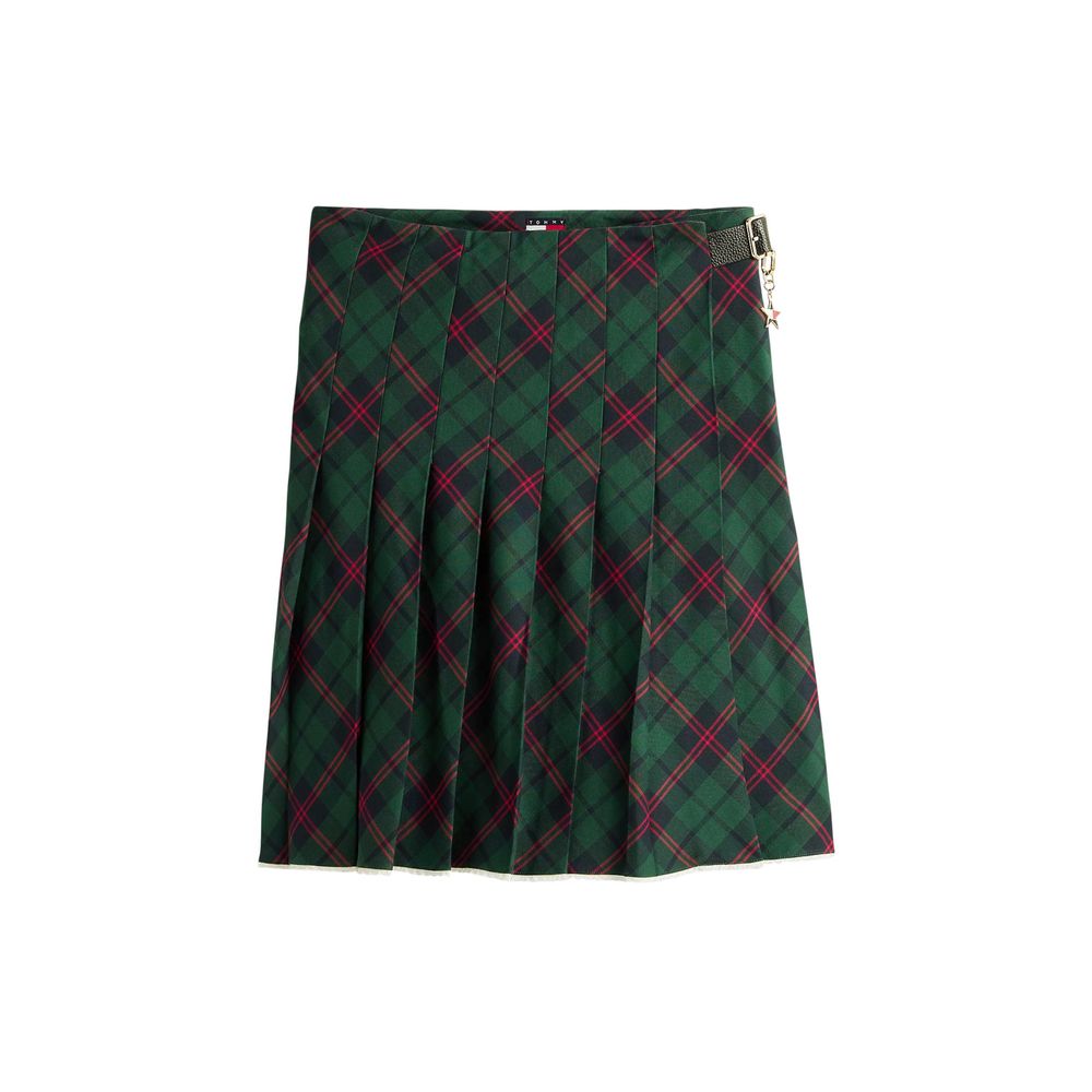 Tommy Hilfiger Jeans Bicolor Cotton Mini Skirt