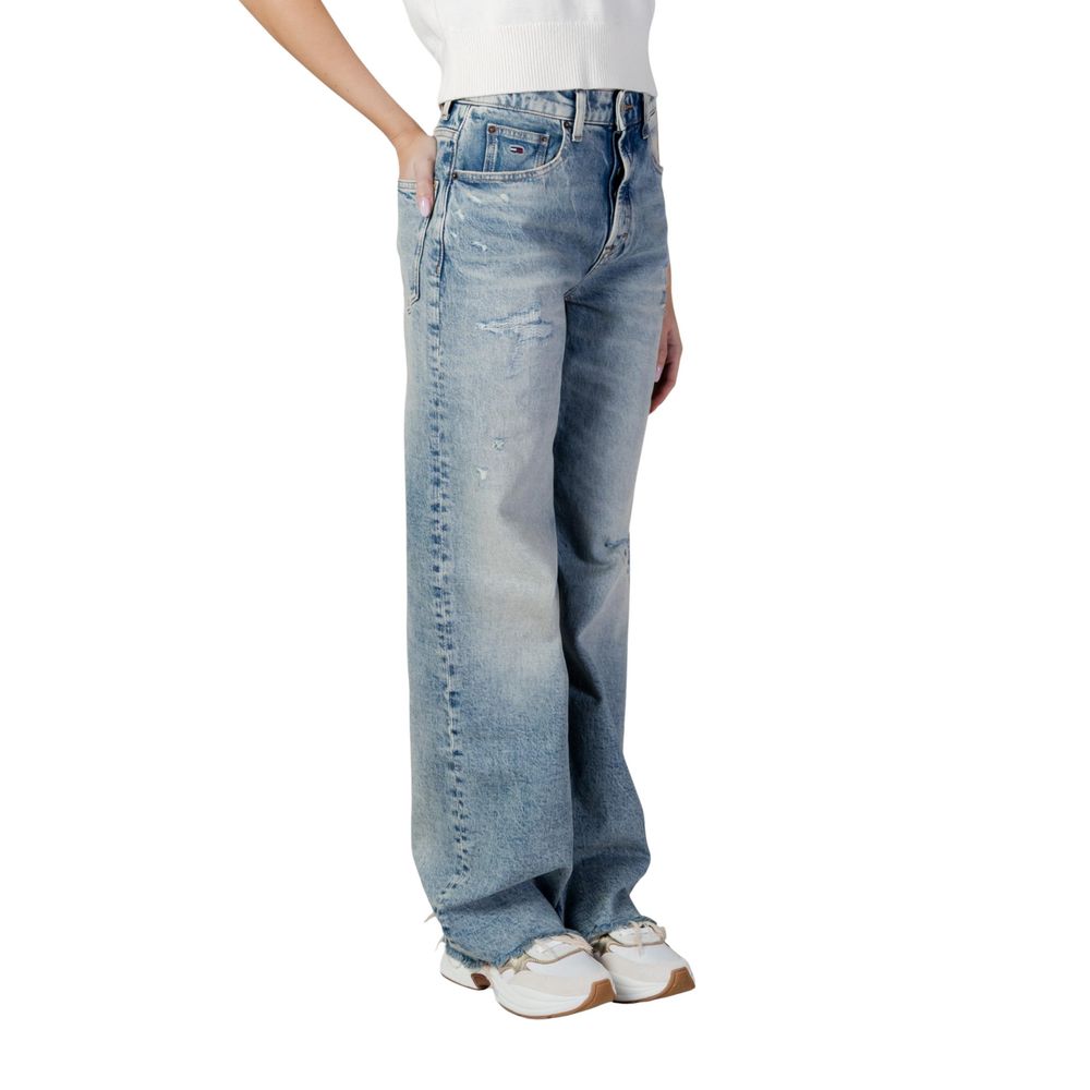 Tommy Hilfiger Jeans Light Blue Recycled Cotton Bootcut Jeans