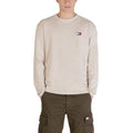 Tommy Hilfiger Jeans Beige Recycled Cotton Long Sleeve T-Shirt