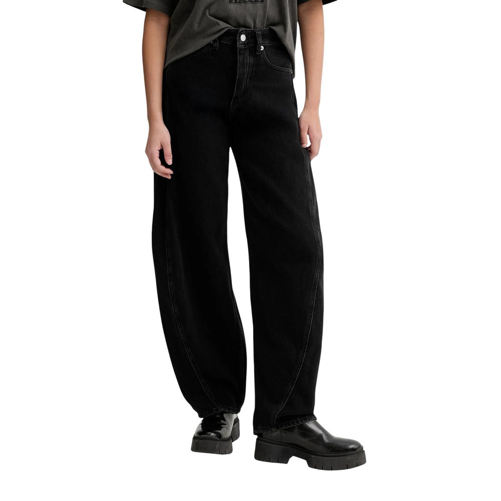 Tommy Hilfiger Jeans Black Recycled Cotton Bootcut Jeans
