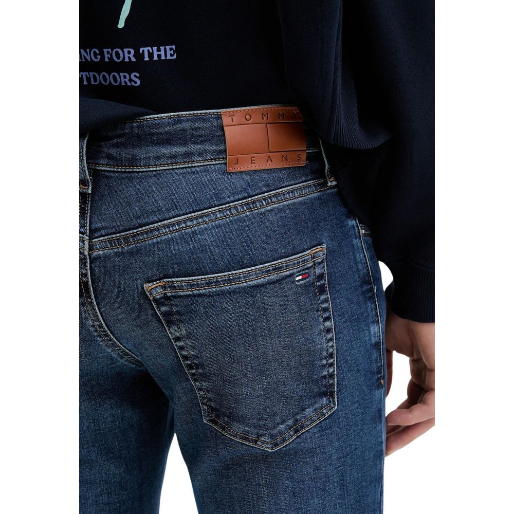 Tommy Hilfiger Jeans Blue Recycled Cotton Skinny Jeans
