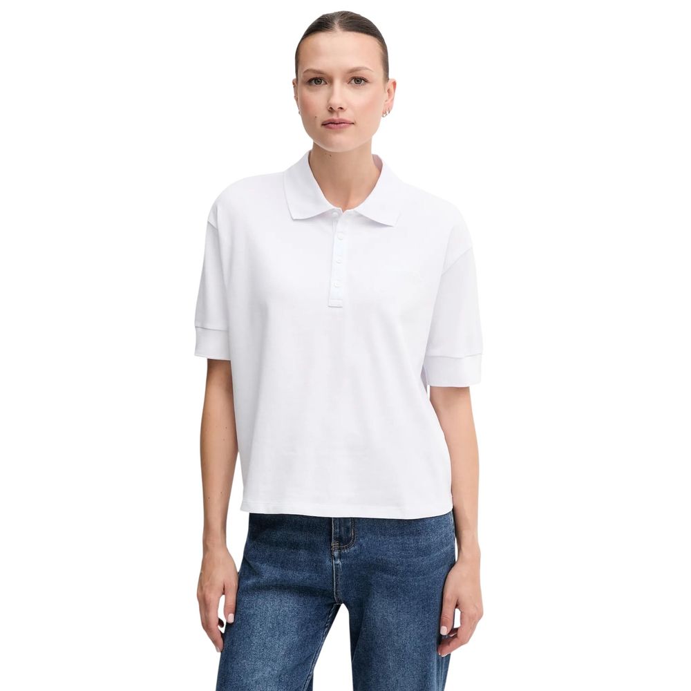 Armani Exchange White Cotton T-Shirt